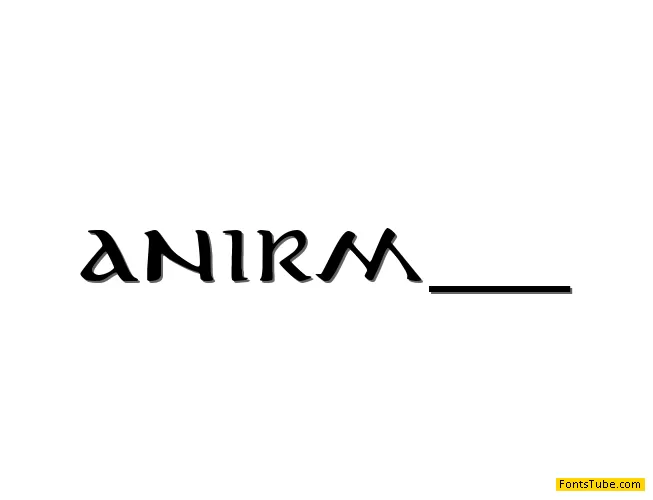 Aniron Font Family