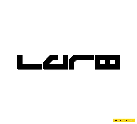 LDR#8 Font