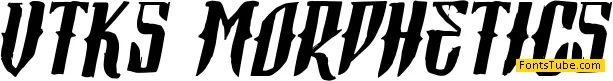 Vtks Morphetics 2 Font