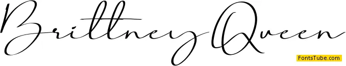 Brittney Queen Font