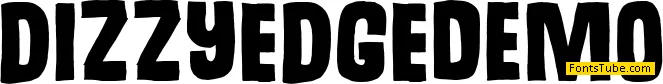 Dizzy Edge DEMO Font