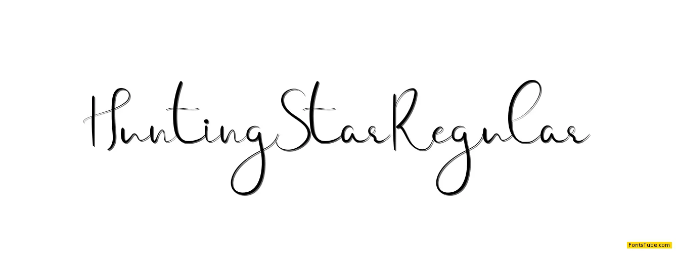 Hunting Star Font