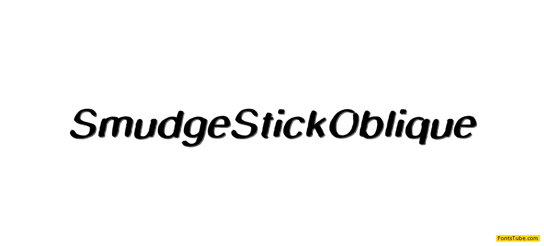 SmudgeStick Font Family