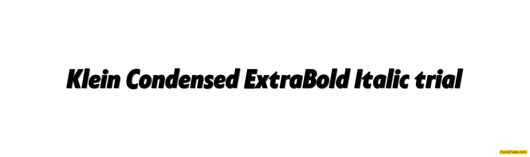 Klein Font Family