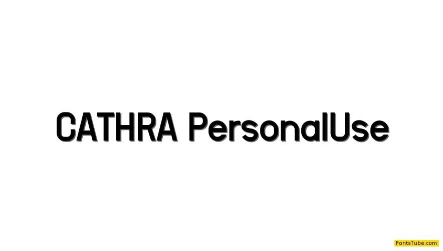 CATHRA Font Family