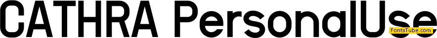 CATHRA Font Family