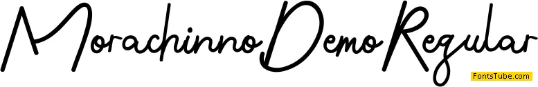 Morachinno Demo Font