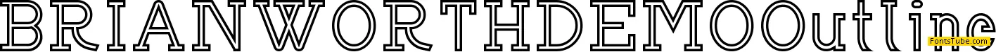 BRIAN WORTH DEMO Font Family