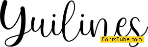 Demo Yuilines Font
