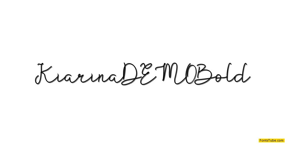 Kiarina DEMO Font Family