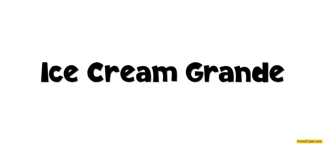 Ice Cream Grande