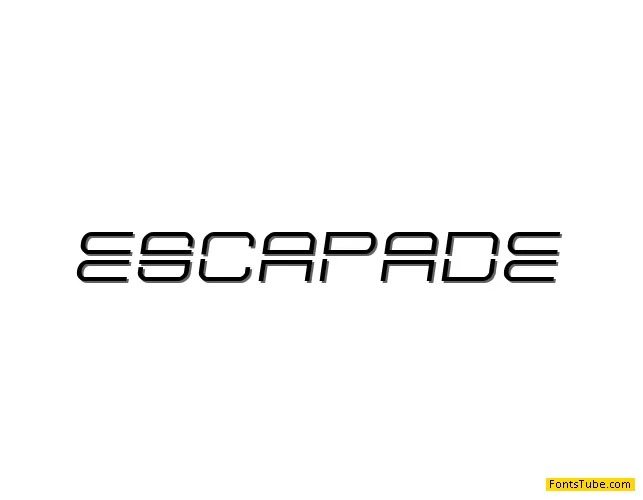 Escapade Font