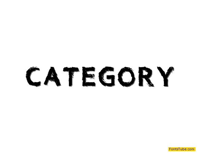 Category 5 Font