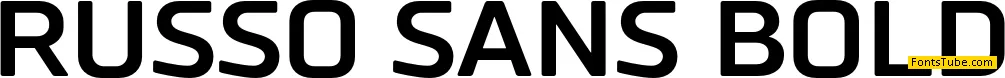 Russo Sans Bold Font