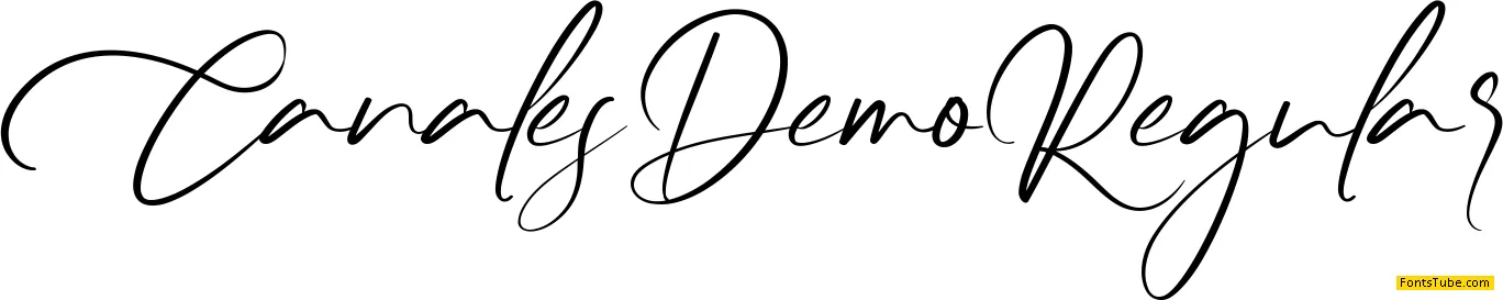 Canales Demo Font