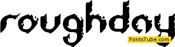 Rough Day BRK Font