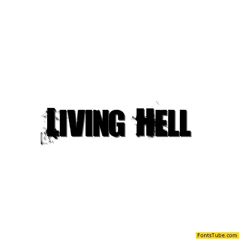Living Hell Font