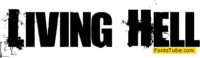 Living Hell Font