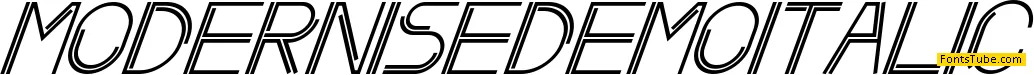 Modernise Demo Font Family