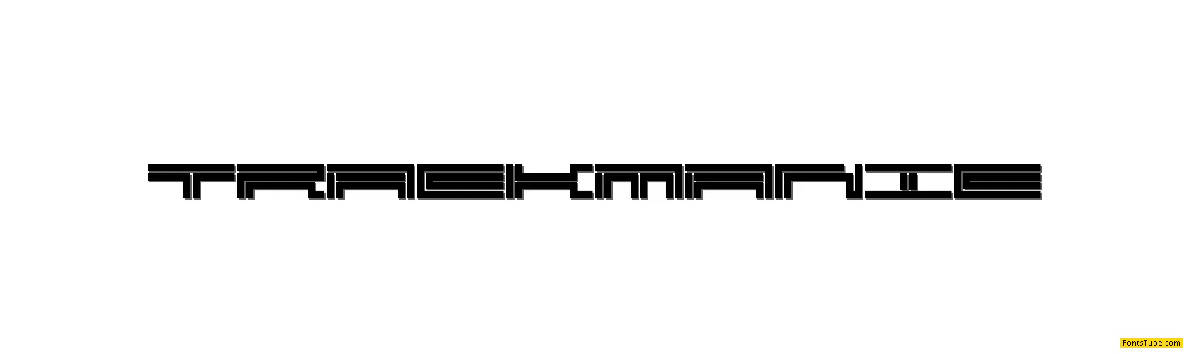 TrackManic Font