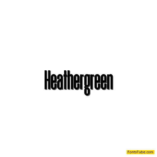 Heathergreen Font