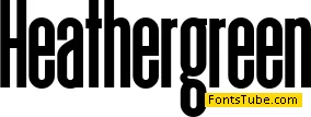 Heathergreen Font