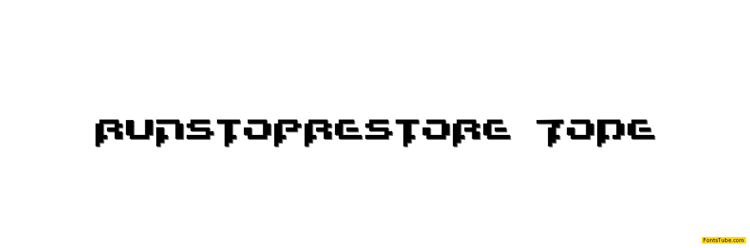 Runstop Restore
