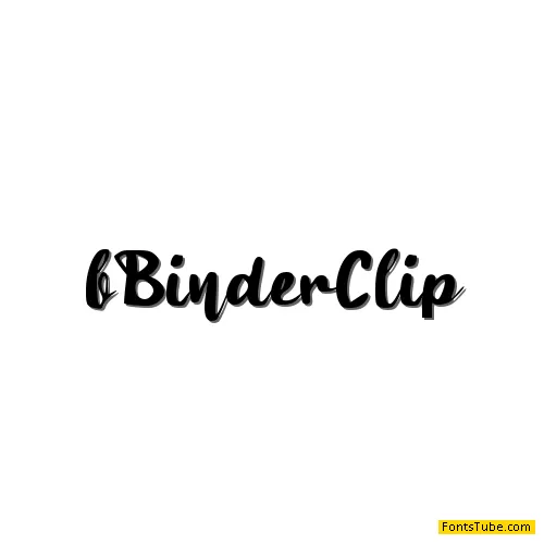 b Binder Clip