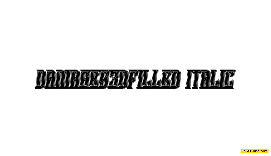 Damages Font Family