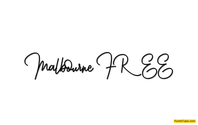 Malbourne FREE Font