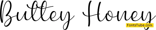Buttey Honey Font