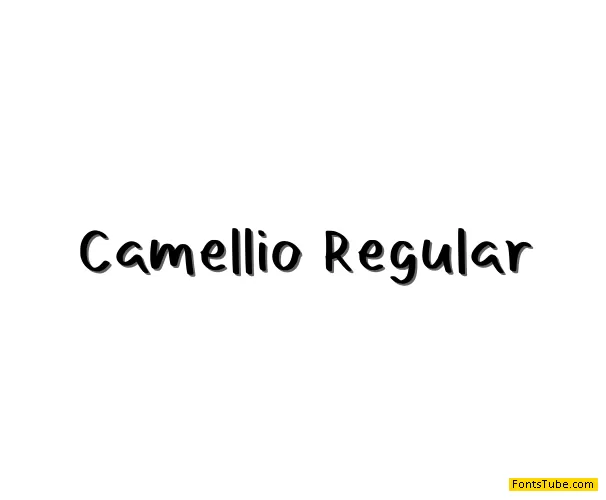 Camellio Font