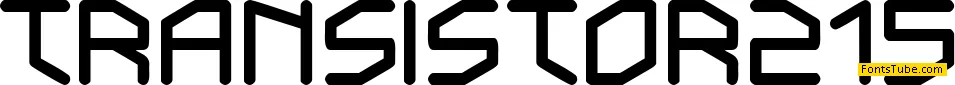 Transistor 2.15 Font