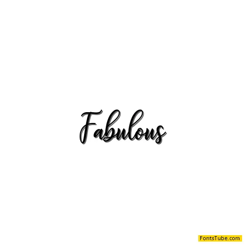 fabulous Font