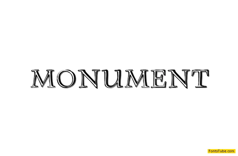 Monument Font