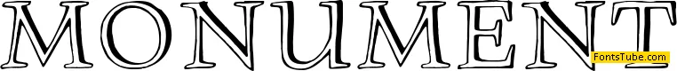 Monument Font