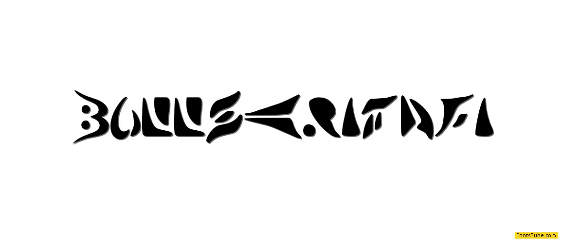 Bullskrit NFI Font