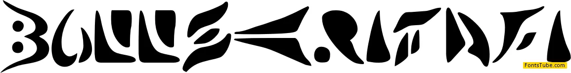Bullskrit NFI Font