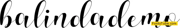 balinda demo Font