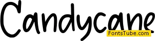 Candycane Font