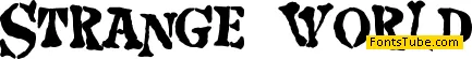 Strange world Font