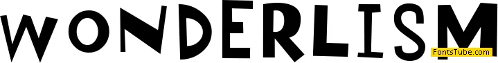 Wonderlism Font