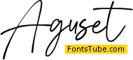 Aguset Font
