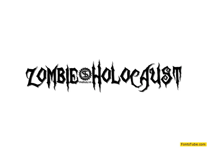 Zombie Holocaust Font