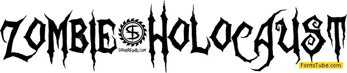 Zombie Holocaust Font