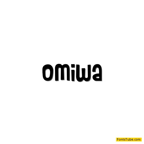 Omiwa Font