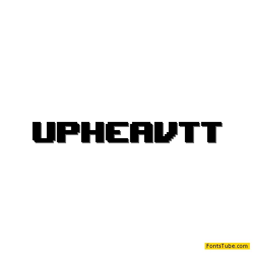 Upheaval TT BRK Font
