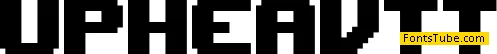Upheaval TT BRK Font