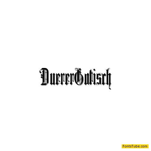 Duerer Gotisch Font