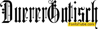 Duerer Gotisch Font